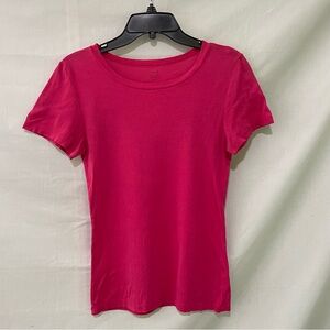 J. Crew Women’s Pink Short Sleeve Fitted Tee Size Medium
